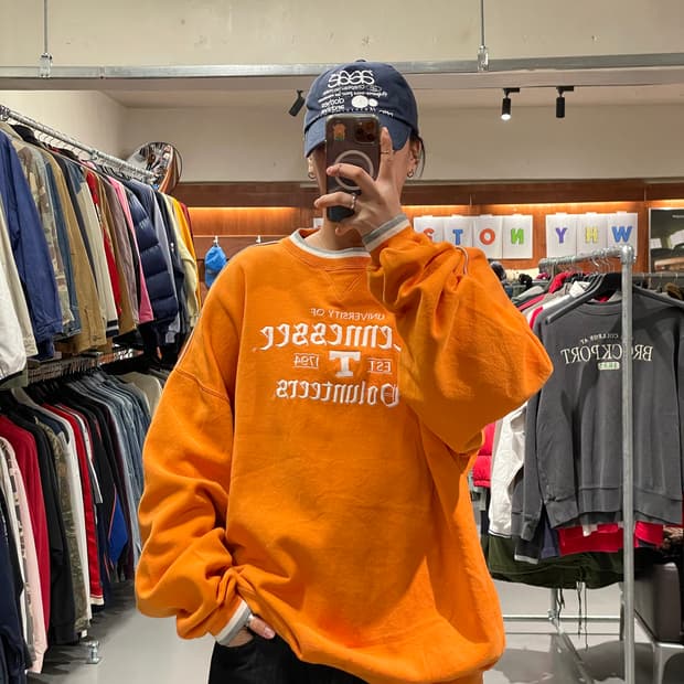 빈티지 맨투맨 티셔츠  