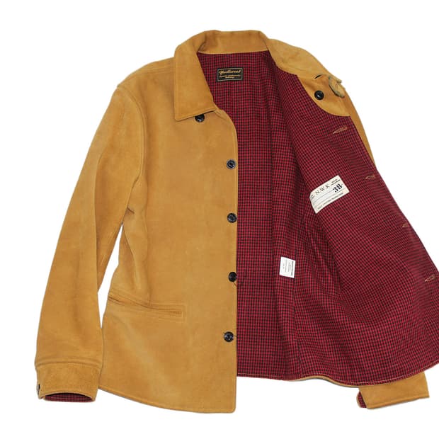 NEEDLEWORK 니들워크 블라인드파일즈 스웨이드 카코트