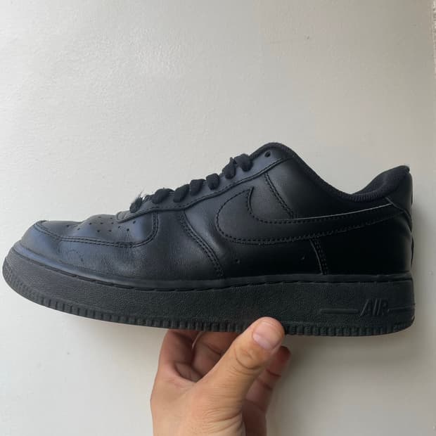 나이키 에어포스 1 블랙 255