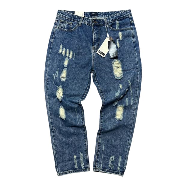 ✨ (새상품) 빈티지 데님 찢청 팬츠  