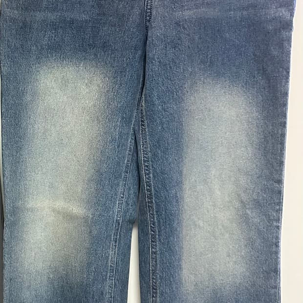 [s]STU 블루 데님 스트레이트 팬츠