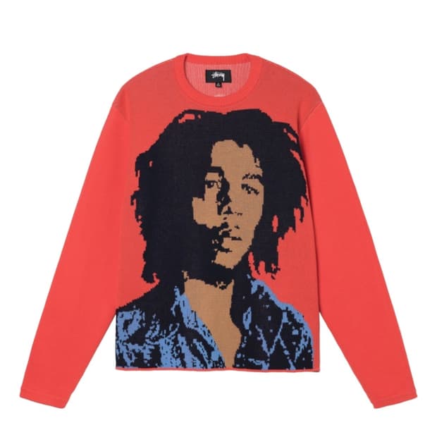 스투시 밥말리 스웨터 니트 XL