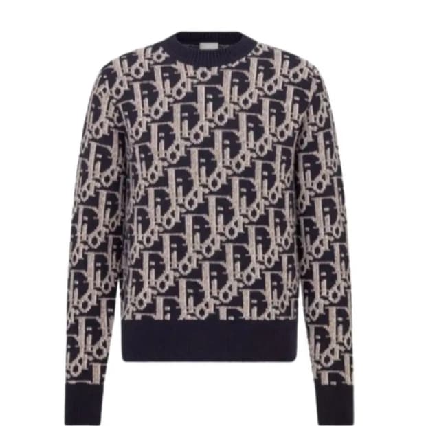 디올 오블리크 니트 XL