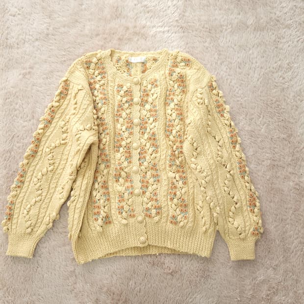 일본빈티지 여성 가디건 M