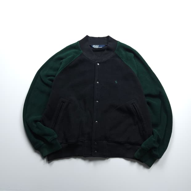 폴로 랄프로렌 og 포니 로고 플리스 블루종 (XL)