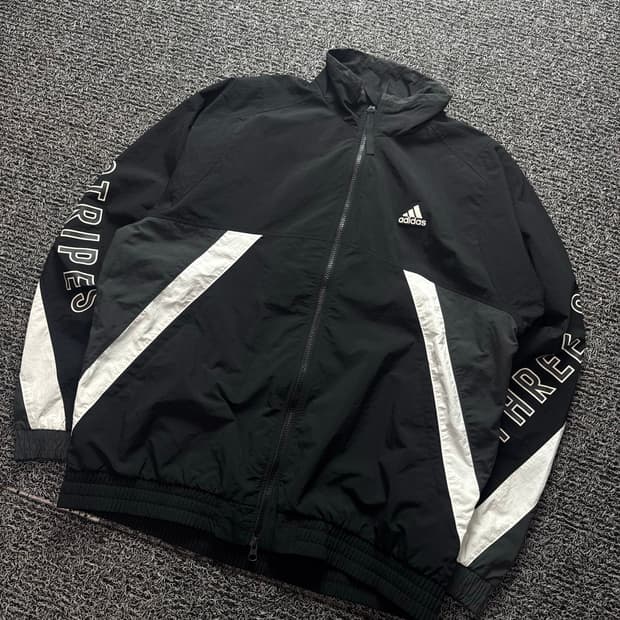 아디다스 빅로고 나일론 우븐 트랙 자켓 1393