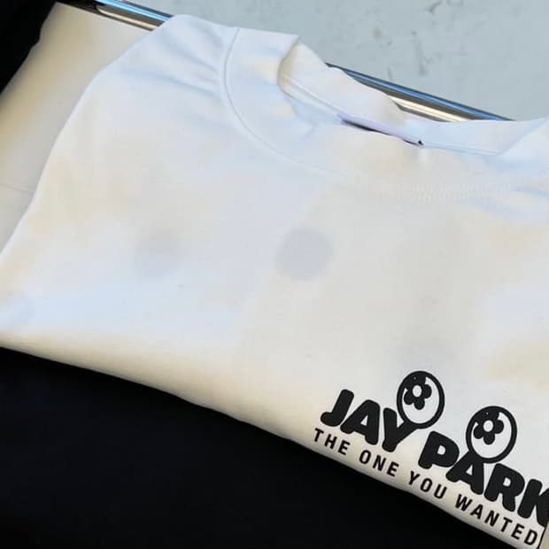 반디더핑크 박재범 제이팍 반팔 티셔츠 화이트 XL