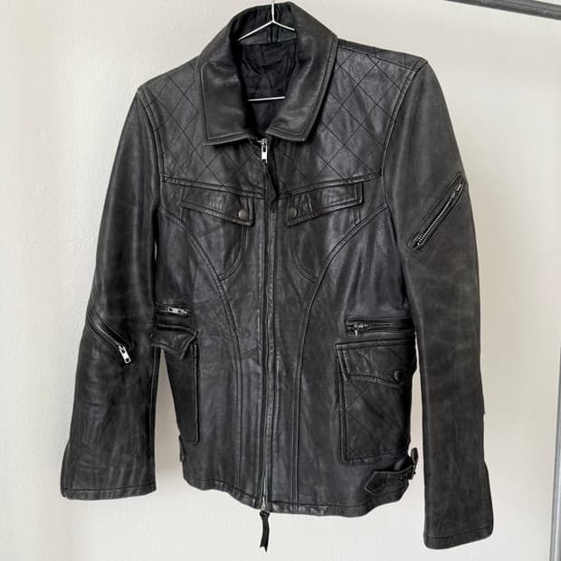 Abahouse 양가죽 자켓