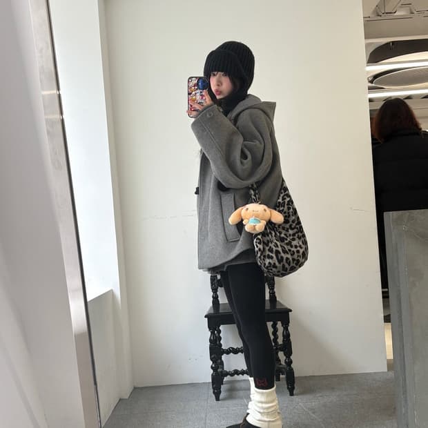 타입서비스 하프코트 그레이