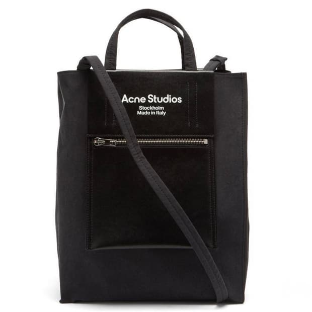 21FW 아크네 스튜디오 베이커 아웃 토트백 블랙