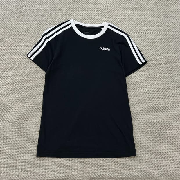 아디다스 삼선 링거 반팔티 r4089