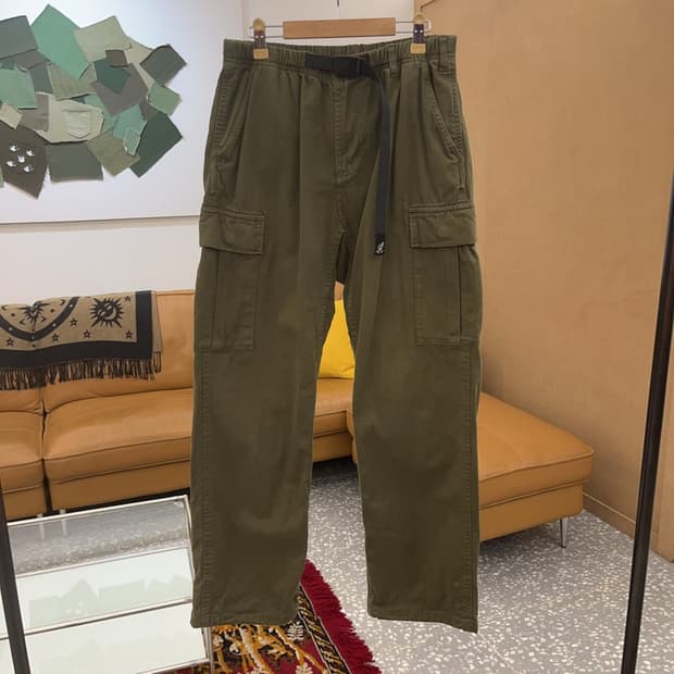 그라미치 빈티지 벨티드 코튼팬츠 면바지 M C06230