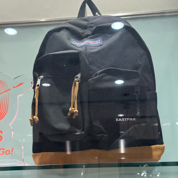 빔즈 x 잔스포츠 x 이스트팩 하이브리드 팩 백팩 블랙 블랙