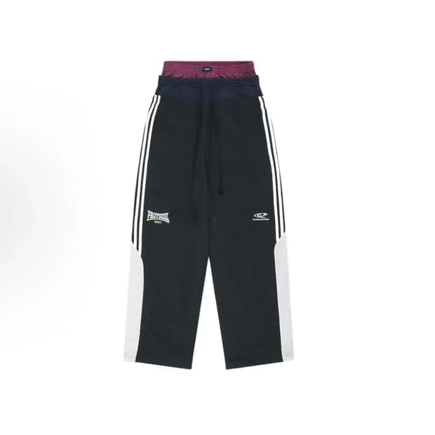 구매)프로토콜 인덱스 3 layered 팬츠 블랙