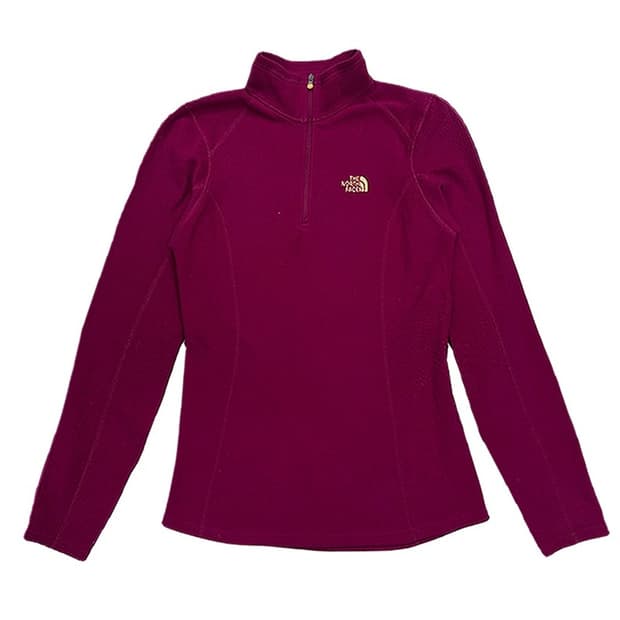 노스페이스 TKA 100 반집업 플리스 핑크 S