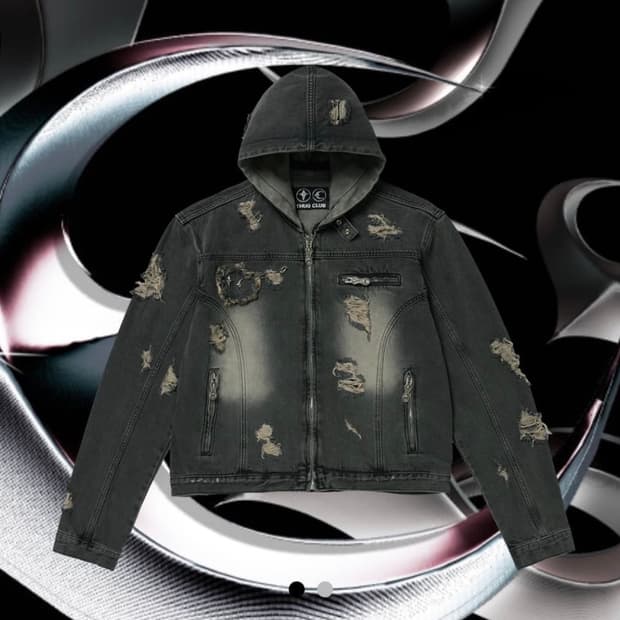 Thug club 데님 자켓 2size