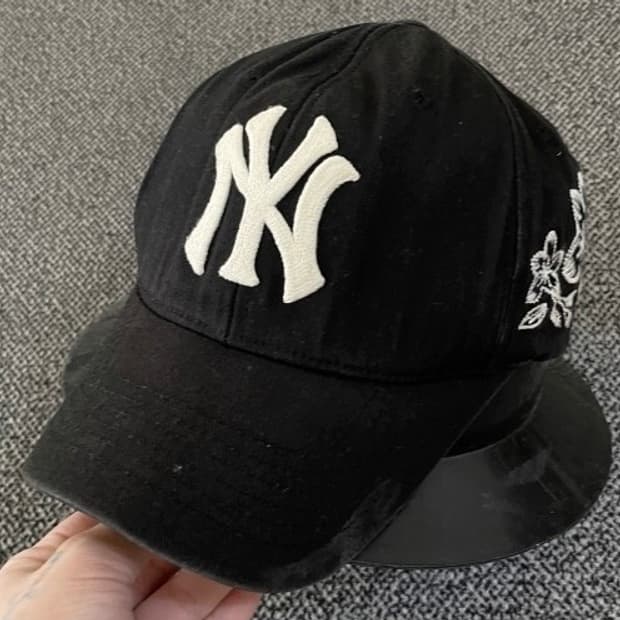 MLB 블랙커스텀마이징 볼캡