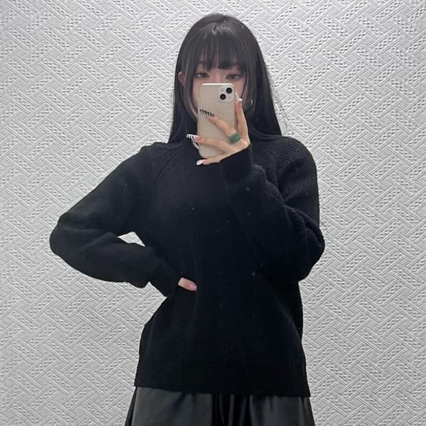 앤더슨벨 빈티지 모던시크 캐주얼 뜨개 니트 S C10496