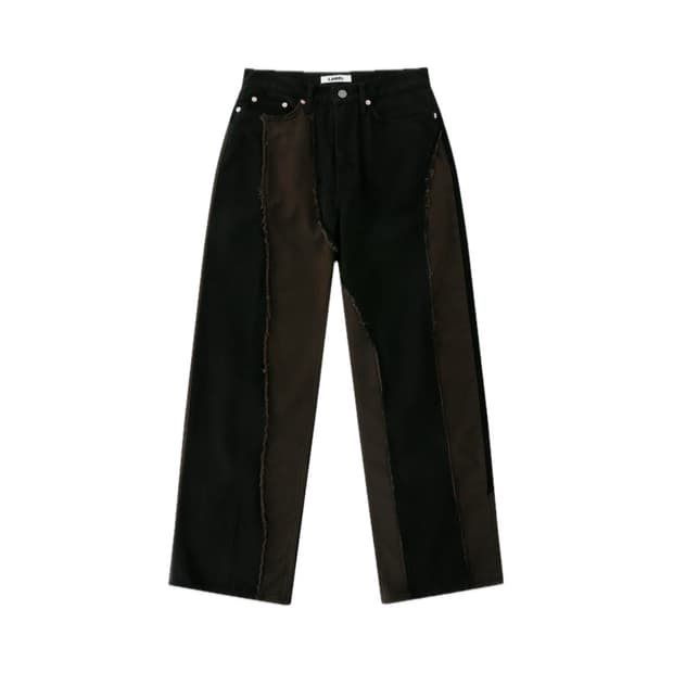 LABEL ARCHIVE / CUT OFF SPLICED JEANS