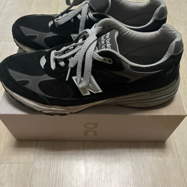 뉴발란스 993 블랙/그레이 Made in USA 44사이즈