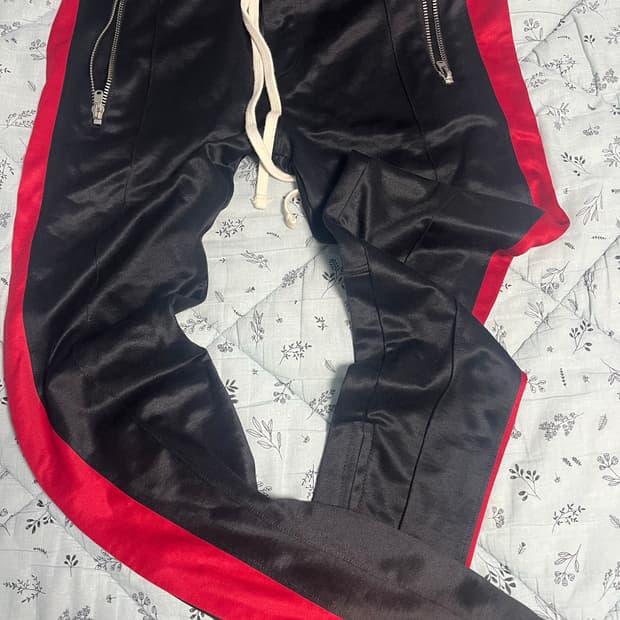 XL mnml 트랙팬츠 검빨