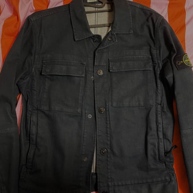 스톤아일랜드 한정판 데님자켓