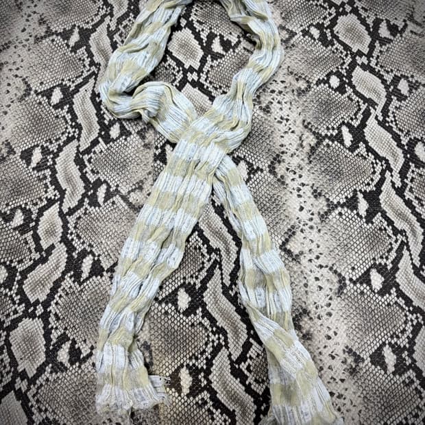 “Vintage” Nerd Stripe Scarf