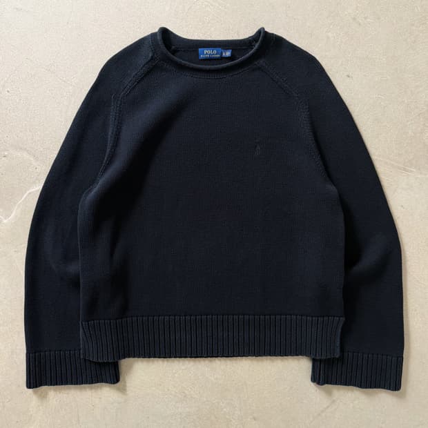 Polo Ralph Lauren Cotton Knit Black