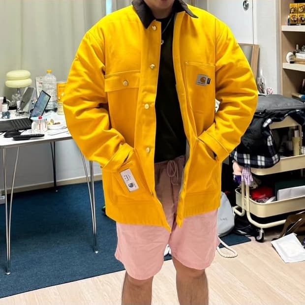 칼하트 아이앱 콜라보 초어코트 xl