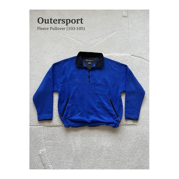 Outersport® 플리스 하프집업 (103-105)