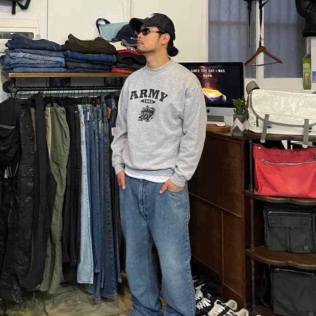 US ARMY Military 스웻 셔츠 M