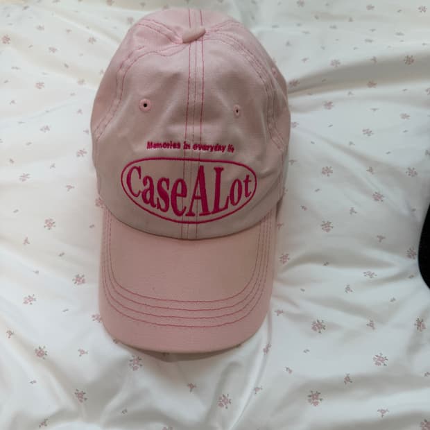 Case a lot 핑크 캡