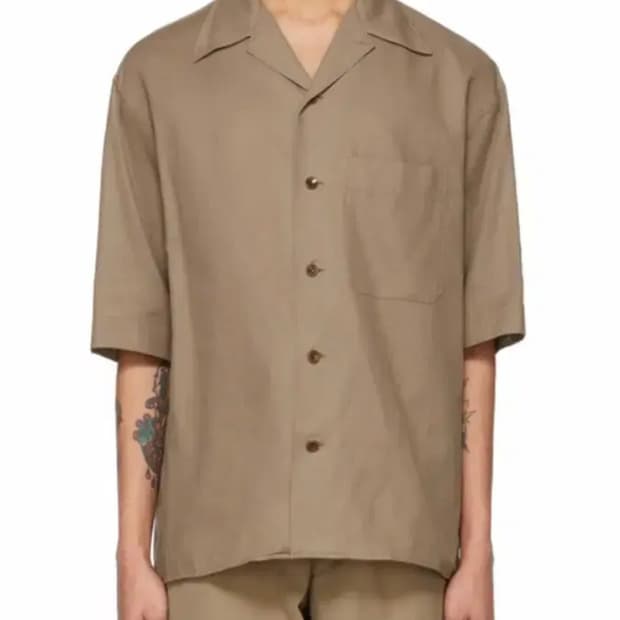 52)르메르 숏슬리브 셔츠 타우페