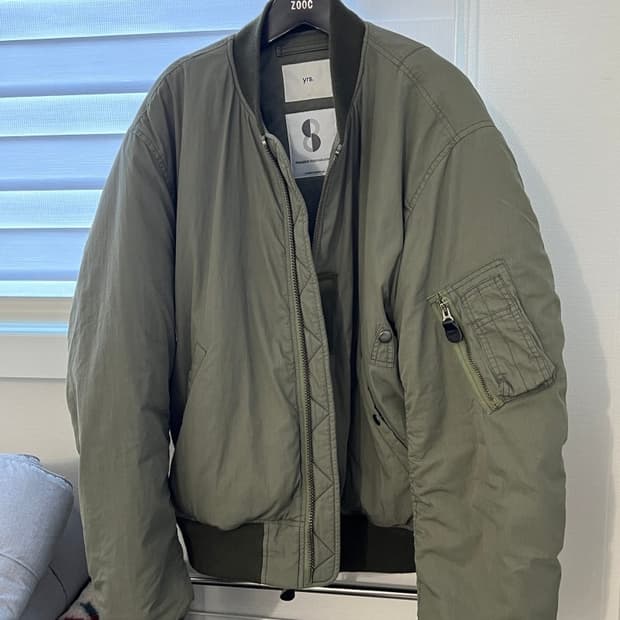 이얼즈어고 울파일 ma-1 m사이즈