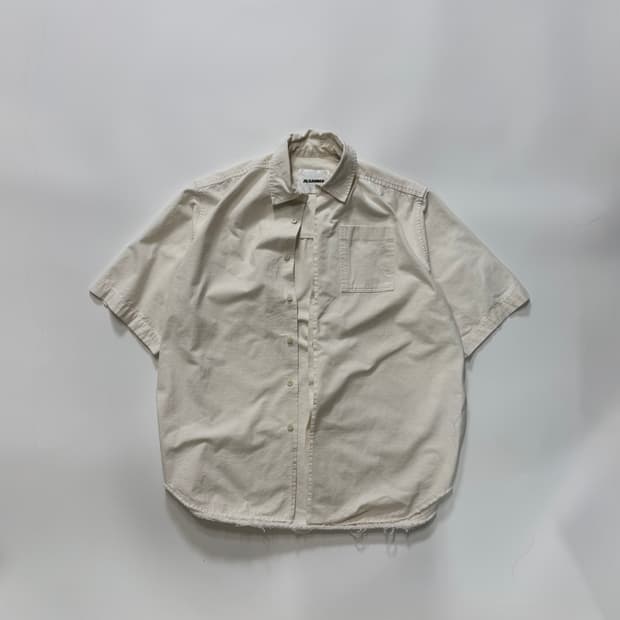 JIL SANDER Logo short-slrt-sleeved shirt