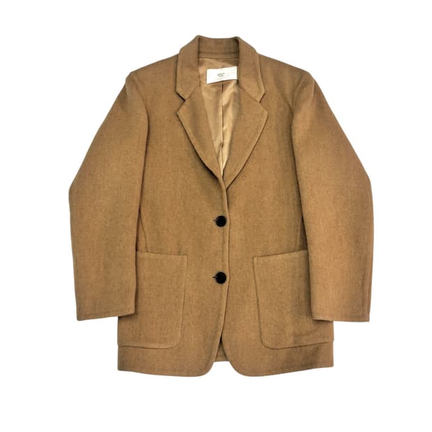 아치더 울 카멜 아웃포켓 자켓