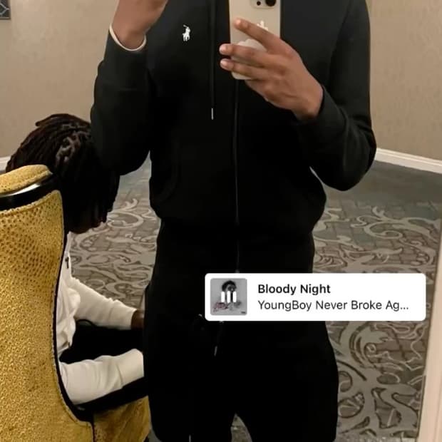 Polo tracksuit 폴로 트랙셋업 블랙