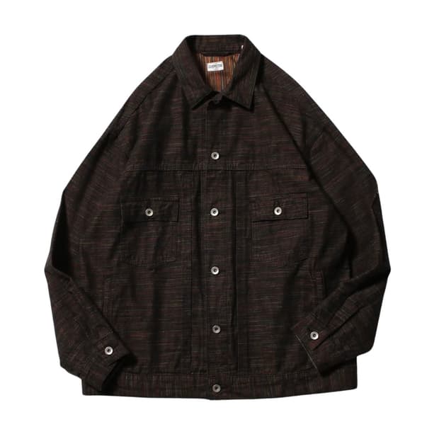 RAINBOW DENIM TRACKER JACKET