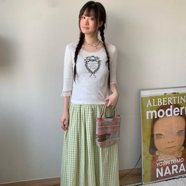 melon soda.. maxi skirt