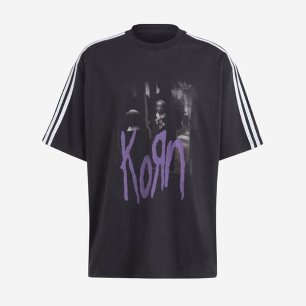 아디다스 x korn 콘 콜라보 티셔츠 