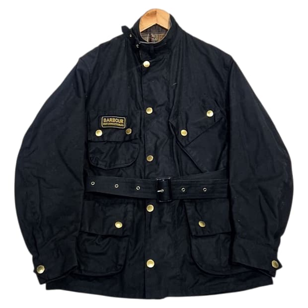 Barbour 바버 인터네셔널 왁시드 자켓