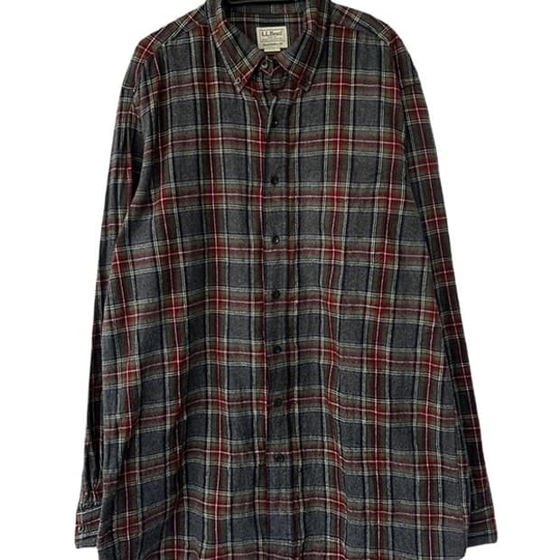 [L-TALL] L.L.BEAN 엘엘빈 코튼 체크플란넬 셔츠