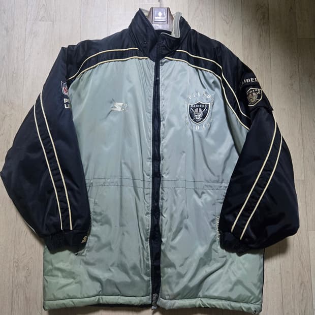 90s Starter 스타터 NFL 레이더스 패딩 점퍼
