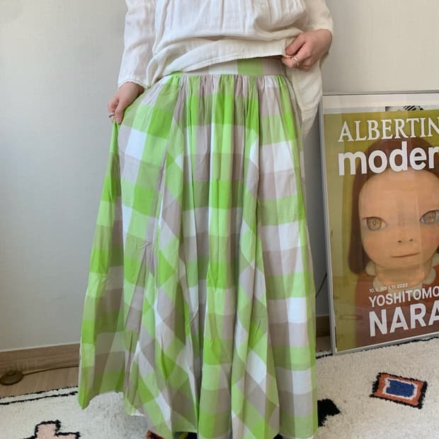 ethnic melon soda .. maxi skirt