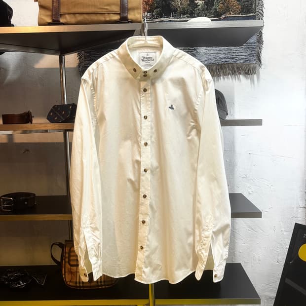 비비안 웨스트우드 맨 화이트 셔츠