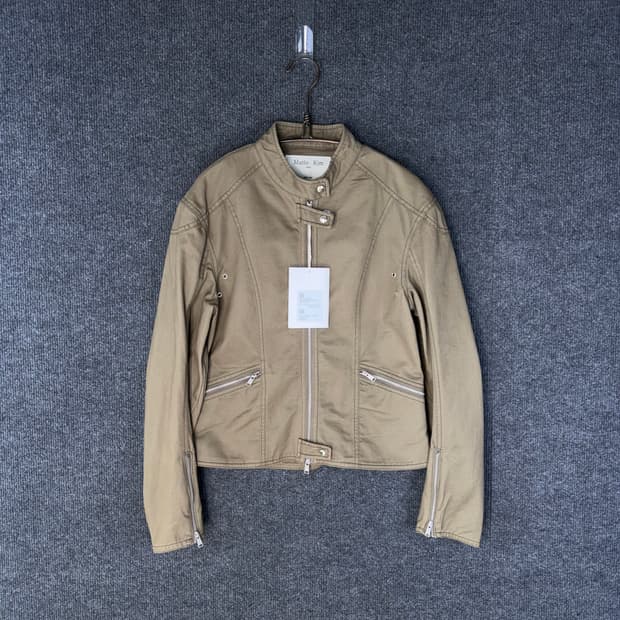 23ss 마뗑킴 코튼 바이커자켓
