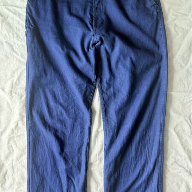 Vintage 60s Adolphe Lafont 프렌치 워크 팬츠