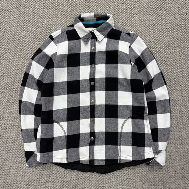 오르비스 체크 셔츠 자켓 v2018