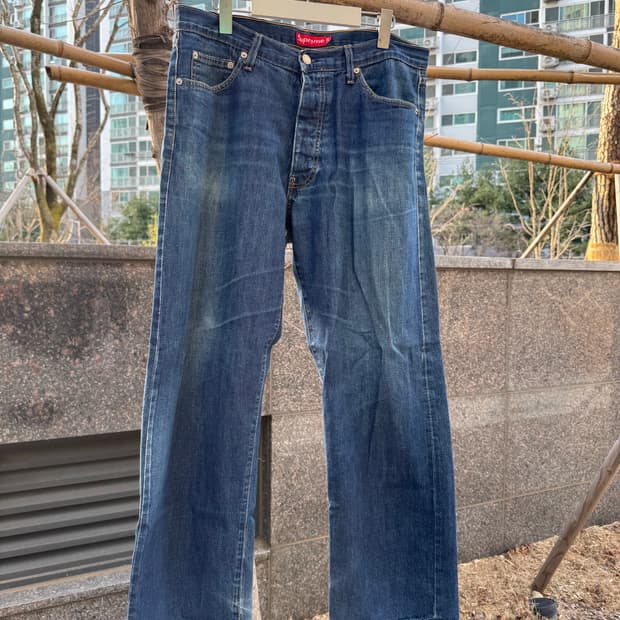 90s 슈프림 셀비지 데님팬츠