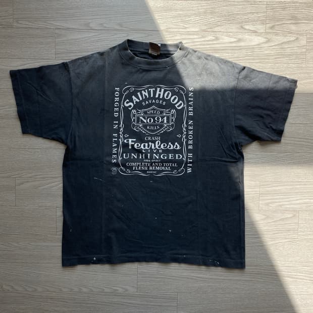 세인트미카엘 X 네이버후드 반팔티셔츠 M사이즈